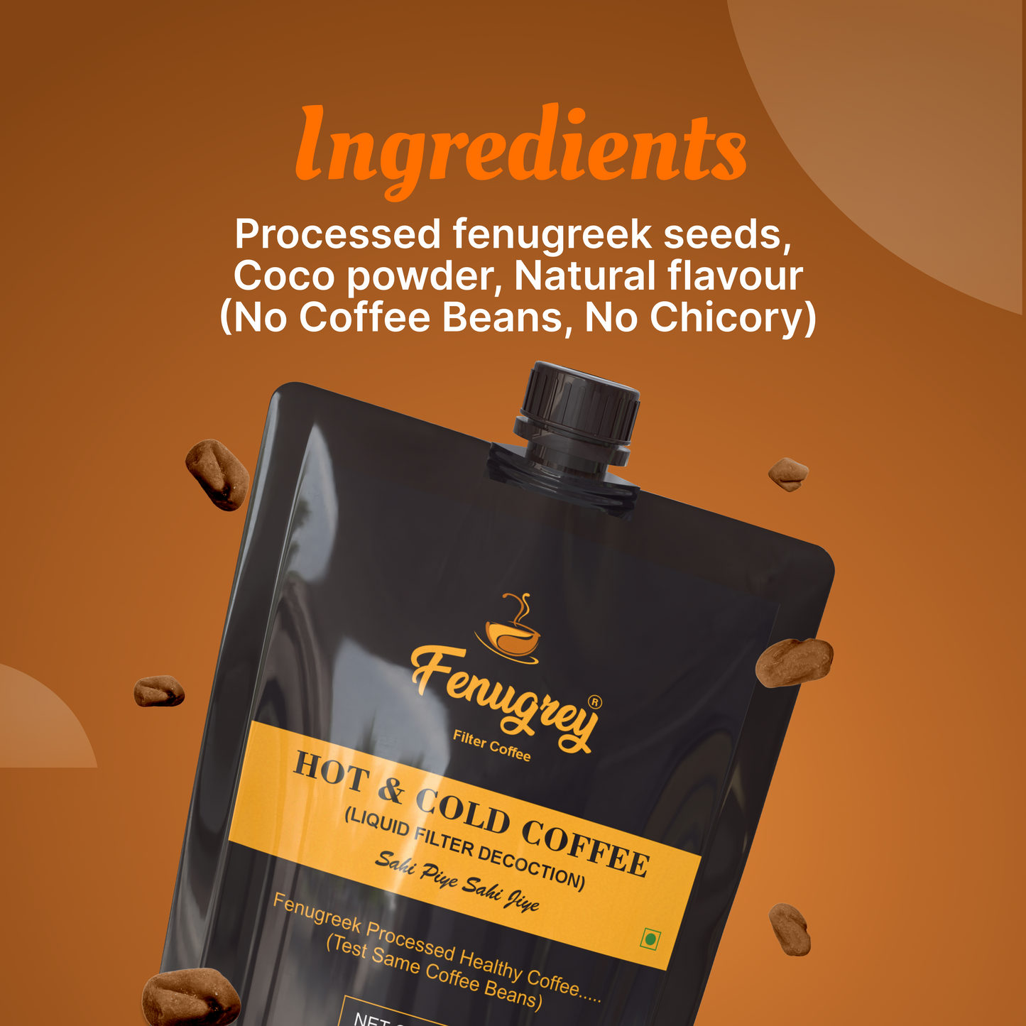 Hot and Cold Coffee 250ML (Pack of 4)