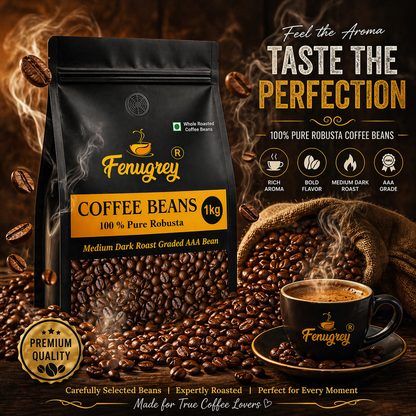 100% Robusta AAA graded  beans(1KG)