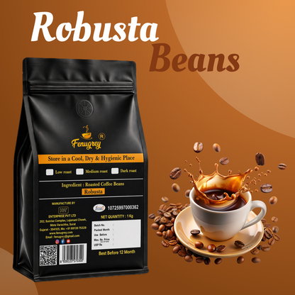 100% Robusta AAA graded  beans(1KG)