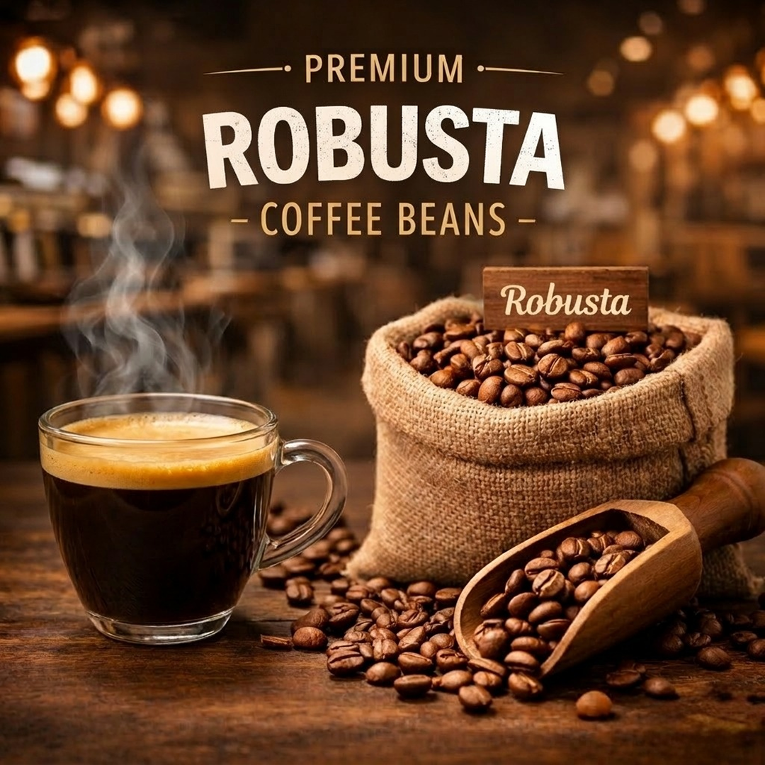 100% Robusta AAA graded  beans(1KG)