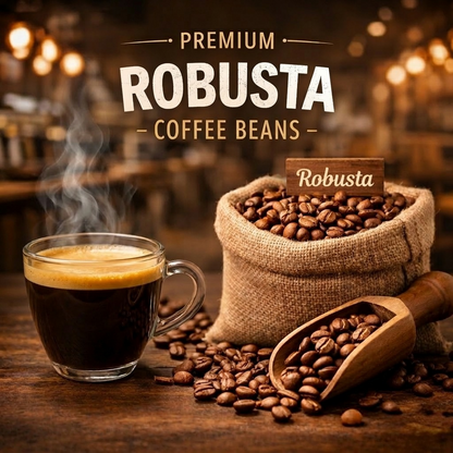 100% Robusta AAA graded  beans(1KG)