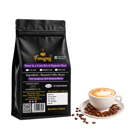 70% Arabica 30% Robusta Blend Beans (500gm)